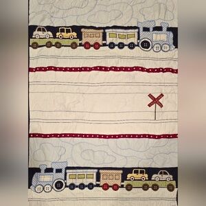 Crib bedding set with matching mobile and rug!